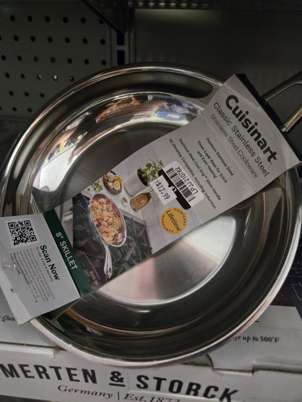 Cuisinart Classic Stainless Steel 8" Skillet